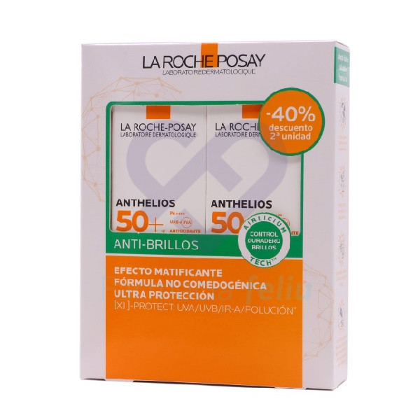 Protección Intensa Piel Grasa Anthelios Xl Anti Brillos Duplo