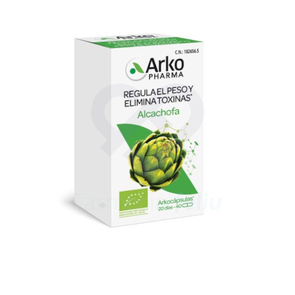 Arkocápsulas Alcachofa, 40 Cápsulas