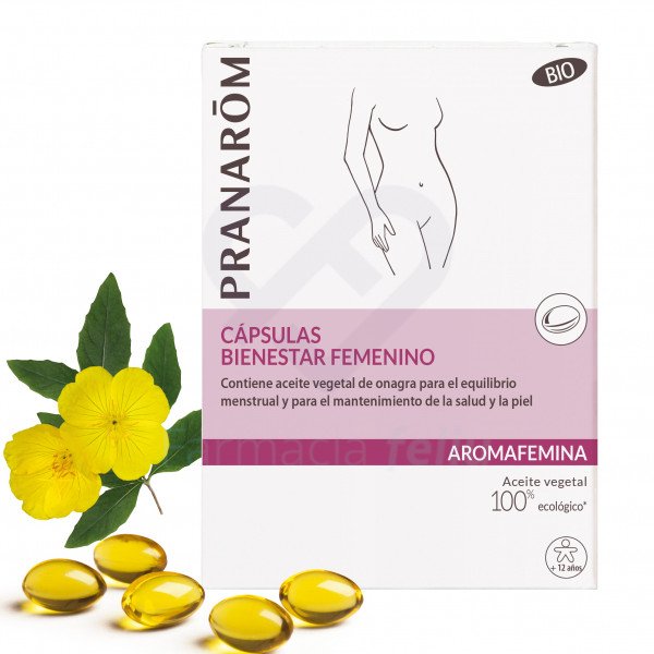 Aromafemina Bienestar Femenino Bio, 30 Cápsulas