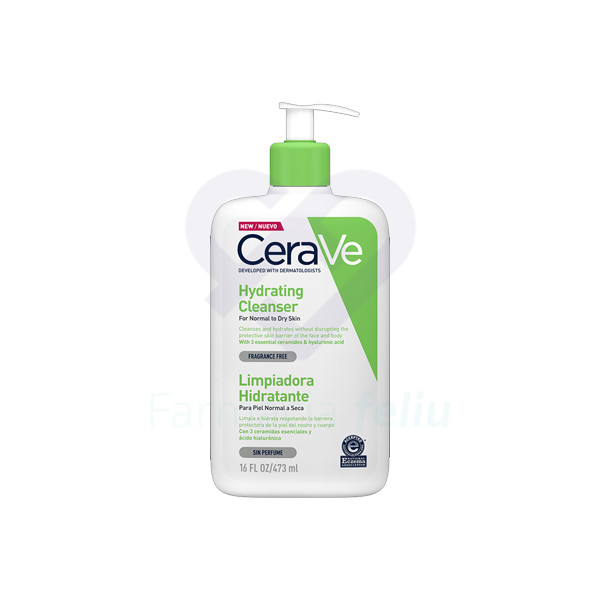 Cerave Limpiadora Hidratante, 1 Litro