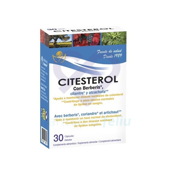 Citesterol 30 Cápsulas (Con Berberis, Cilantro y Alcachofa)