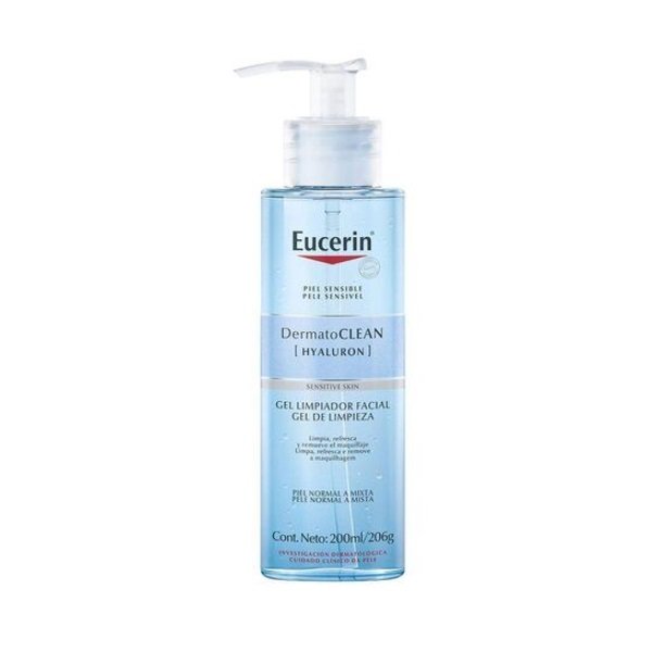 Eucerin Dermatoclean Gel Limpiador, 200 ml