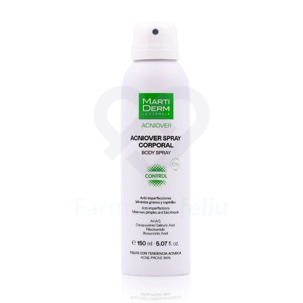 Martiderm Acniover Spray Corporal, 150 ml