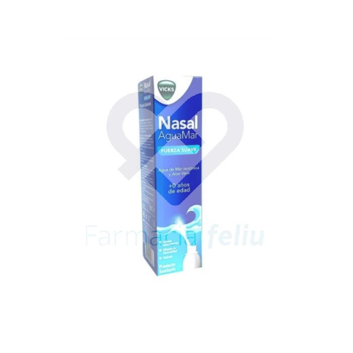 Nasal AguaMar Fuerza Suave +0 Años, 120 ml