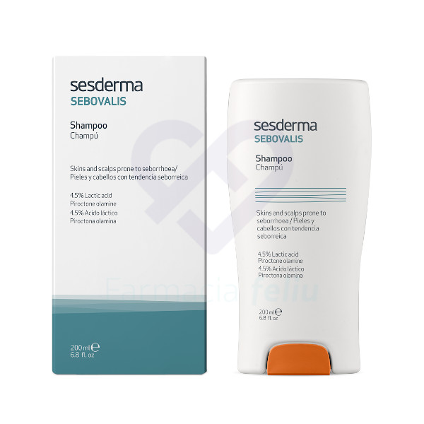 Sesderma Sebovalis Champú Tratante, 200 ml