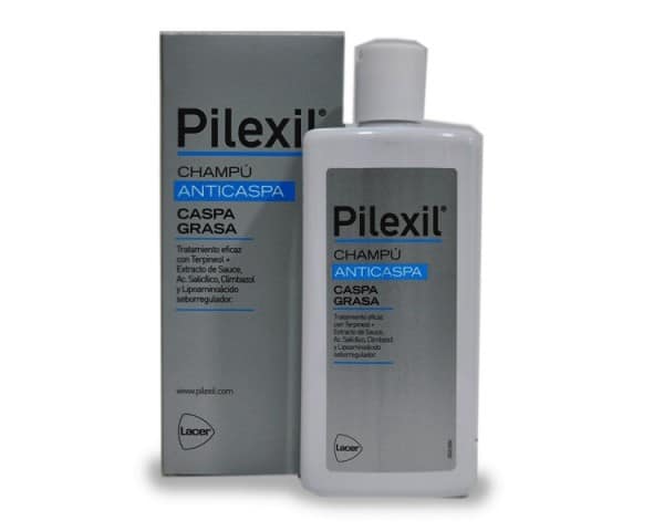 Pilexil Champú Caspa Grasa, 300 ml Lacer