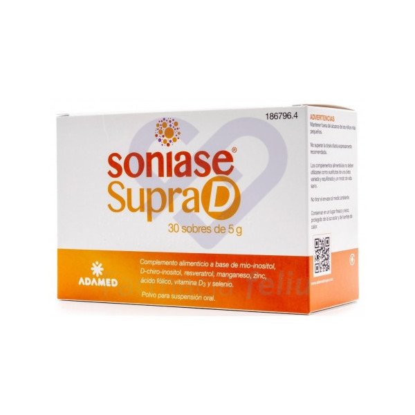 Soniase Supra D, 30 Sobres - Imagen 2
